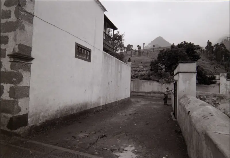 Antiguo muro del cementerio de Las Nieves